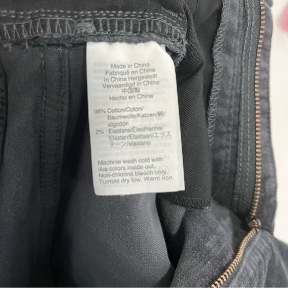 J.Crew Mercantile Gray Velvet Skinny Ankle Pants - Picture 8 of 13